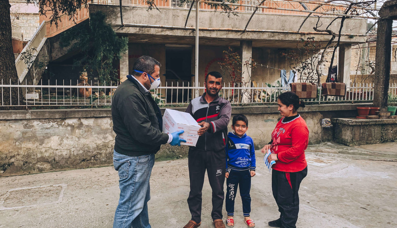 Help The Persecuted‘s Field Team in Lebanon delivers critical care supplies