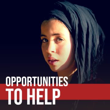 Opportunities To Help: Afghanistan Refugees<br>Esin and Kashm