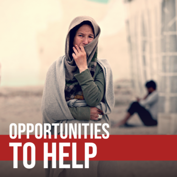 Opportunities To Help: Afghanistan Refugees<br>Damsa and Her Three Children
